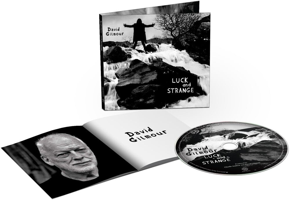 the album cover for David Gilmour - Luck and Strange [CD]
