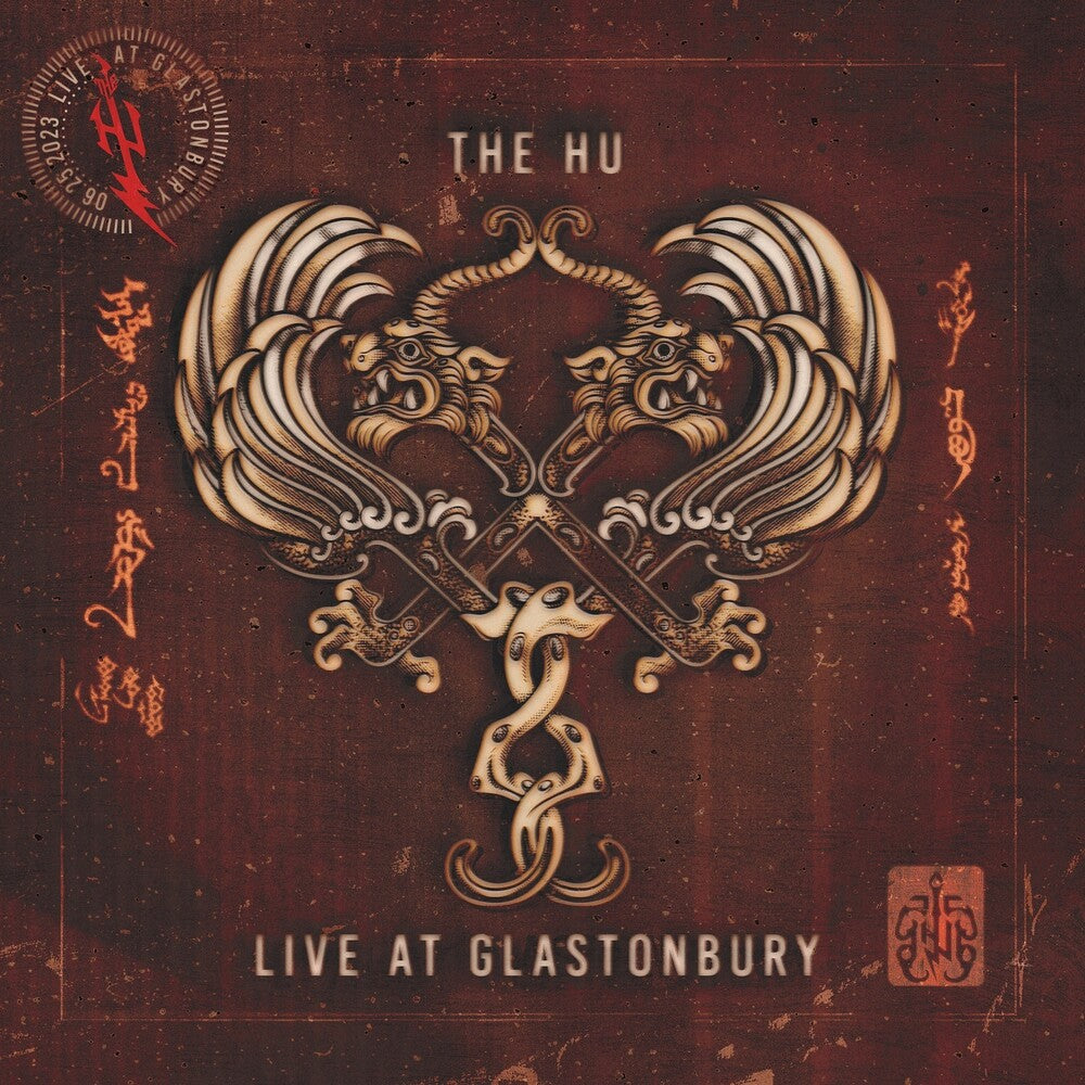 the album cover for The HU - Live At Glastonbury [Digipak]