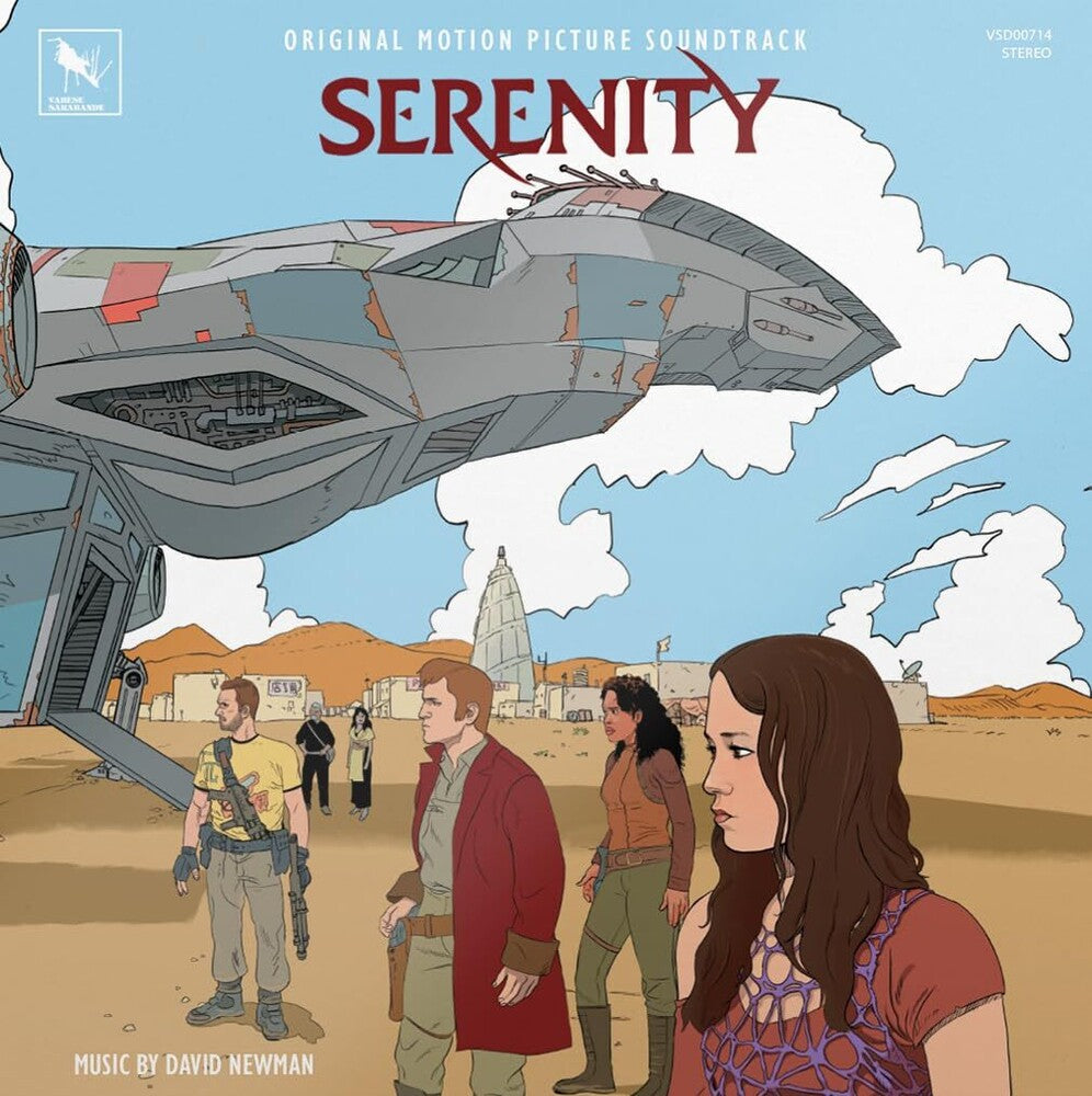 David Newman - Serenity (Original Motion Picture Soundtrack) [Deluxe Edition Blue Translucent LP] Vinyl Record