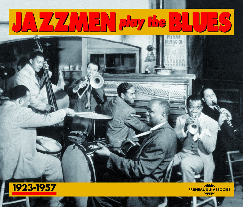 the album cover for Unknown Artist - Jazzmen Play the Blues 1923-1957