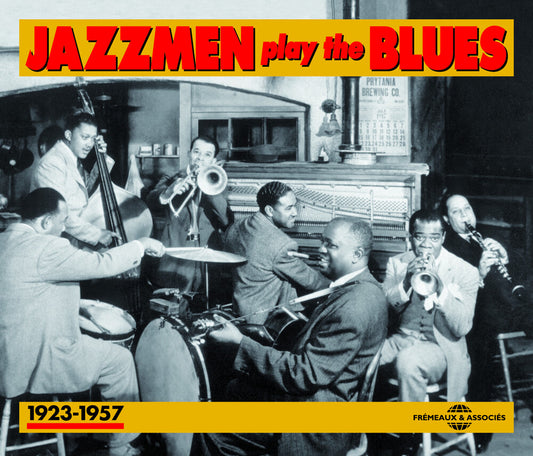 the album cover for Unknown Artist - Jazzmen Play the Blues 1923-1957