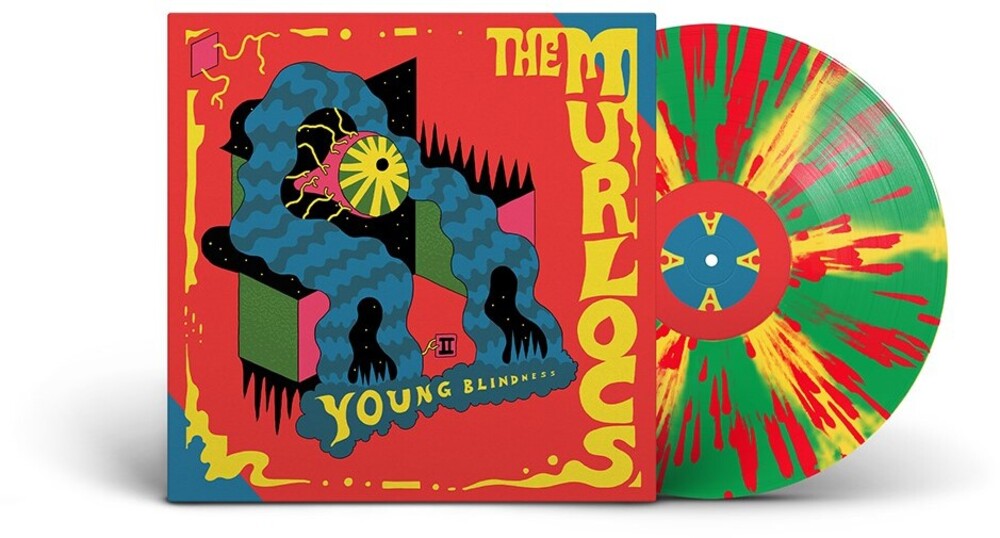 The Murlocs - Young Blindness [Yellow & Green w/Red Splatter LP] Vinyl Record
