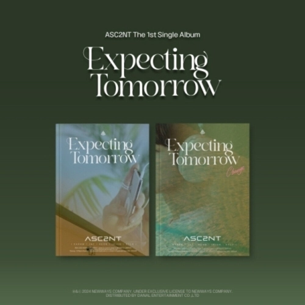 the album cover for Asc2nt - Expecting Tomorrow (Stic) (Pcrd) (Phob) (Phot)