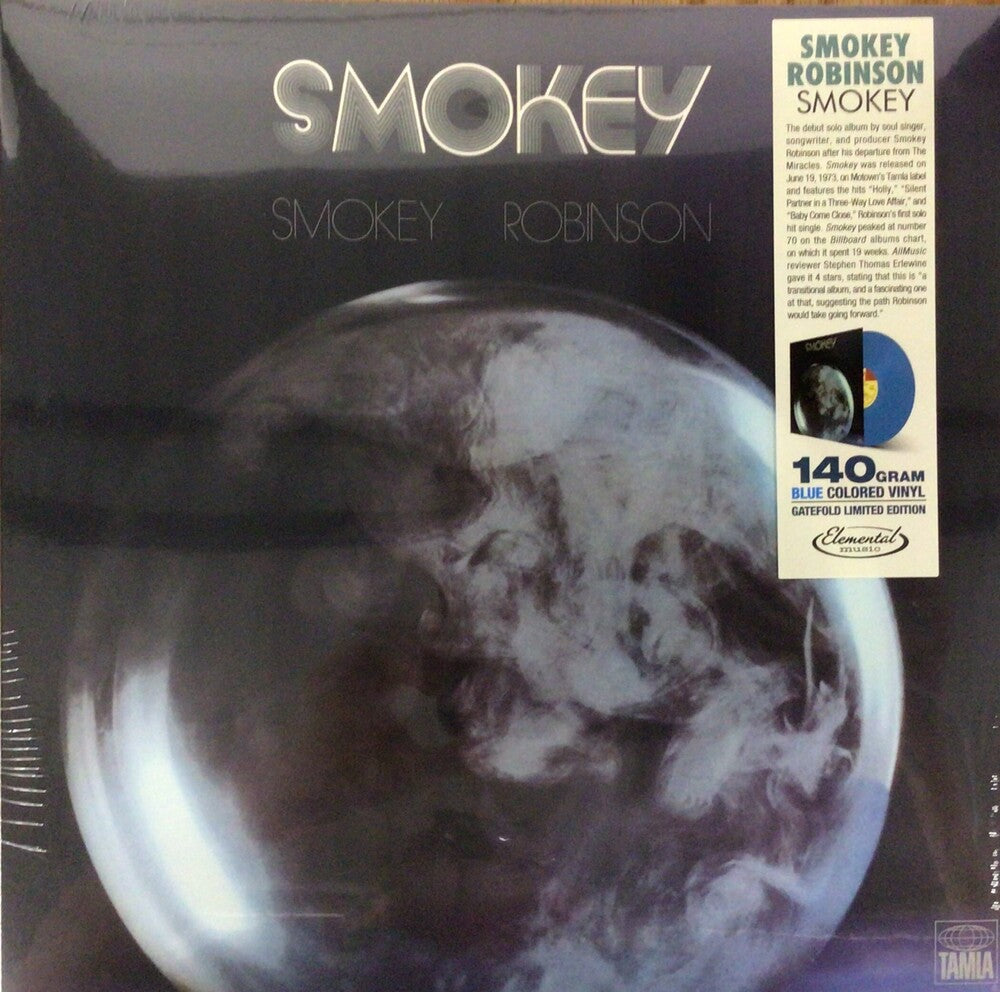 Smokey Robinson - Smokey (Blue) [Colored Vinyl] Vinyl Record