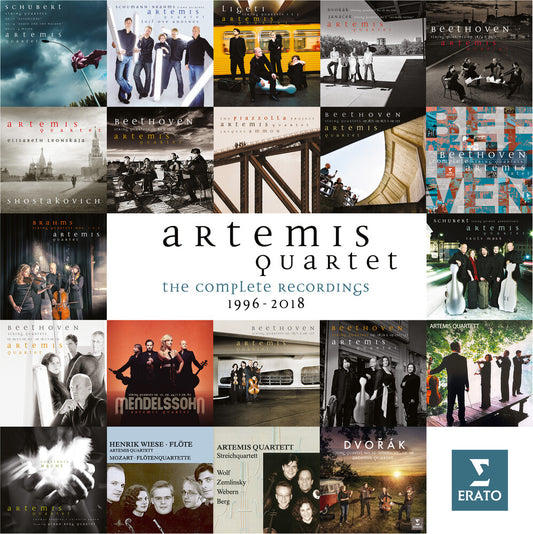 the album cover for Artemis Quartet - Complete Recordings 1996-2018