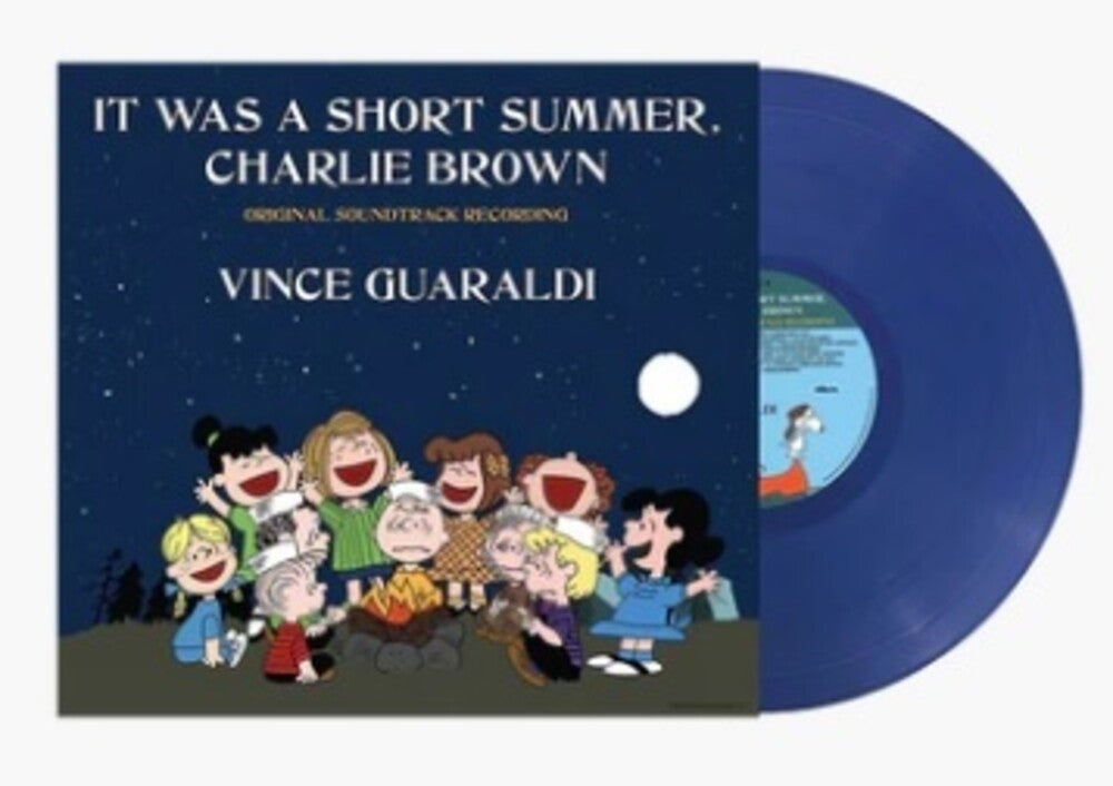Vince Guaraldi - It Was A Short Summer, Charlie Brown [RSD Essential 1LPxSummer Night Blue] Vinyl Record
