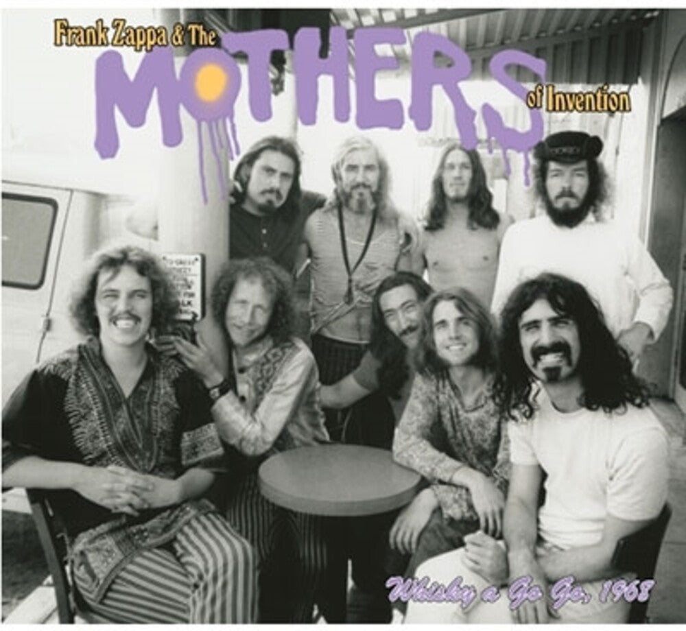 the album cover for Frank Zappa  & The Mothers Of Invention - Whiskey A Go Go 1968