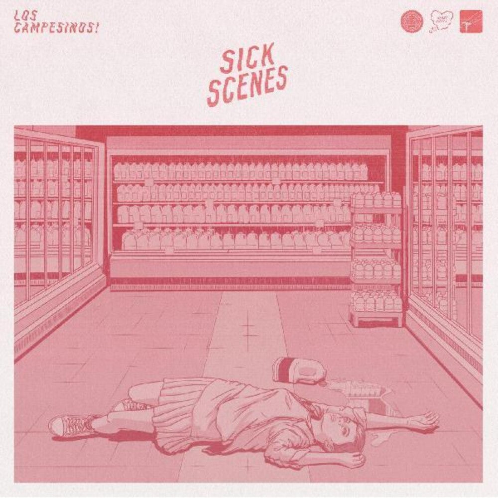 Los Campesinos - Sick Scenes [Colored Vinyl] (Pnk) Vinyl Record