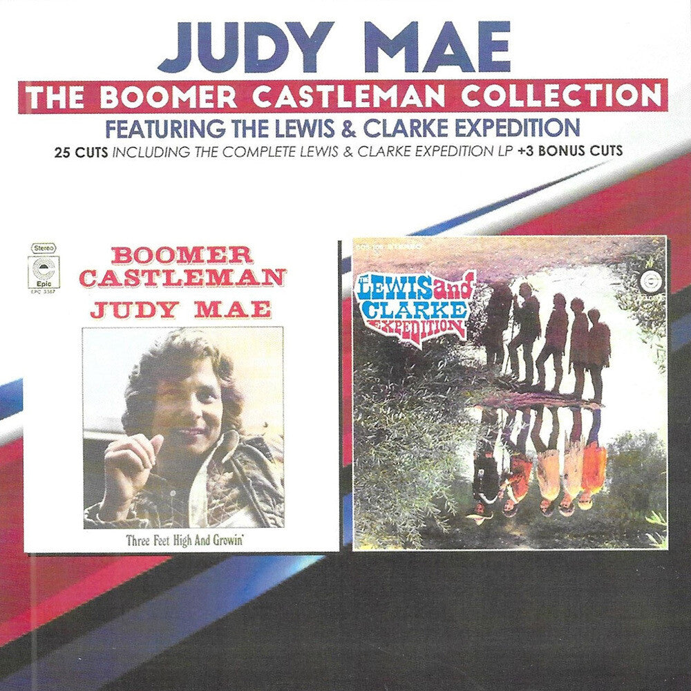 the album cover for Boomer Castleman  / Lewis & Clarke Expedition - Judy Mae: Boomer Castleman Collection