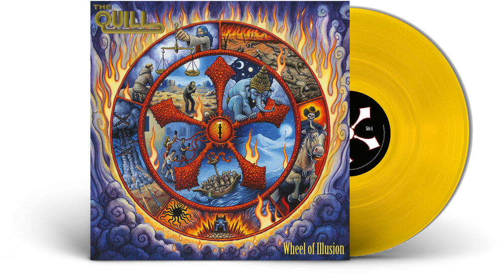 Quill - Wheel Of Illusion [Colored Vinyl] [Limited Edition] Vinyl Record
