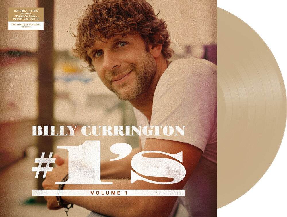 Billy Currington - #1's - Volume 1 [Lmited Edition Tan LP] Vinyl Record