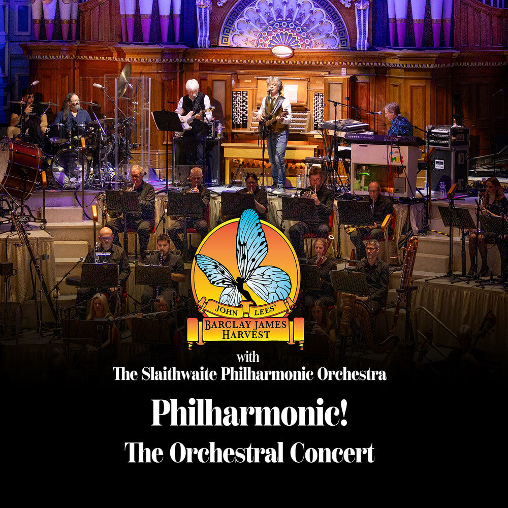the album cover for John Lees  / Barclay James Harvest - Philharmonic: The Orchestral Concert - Deluxe (Uk)