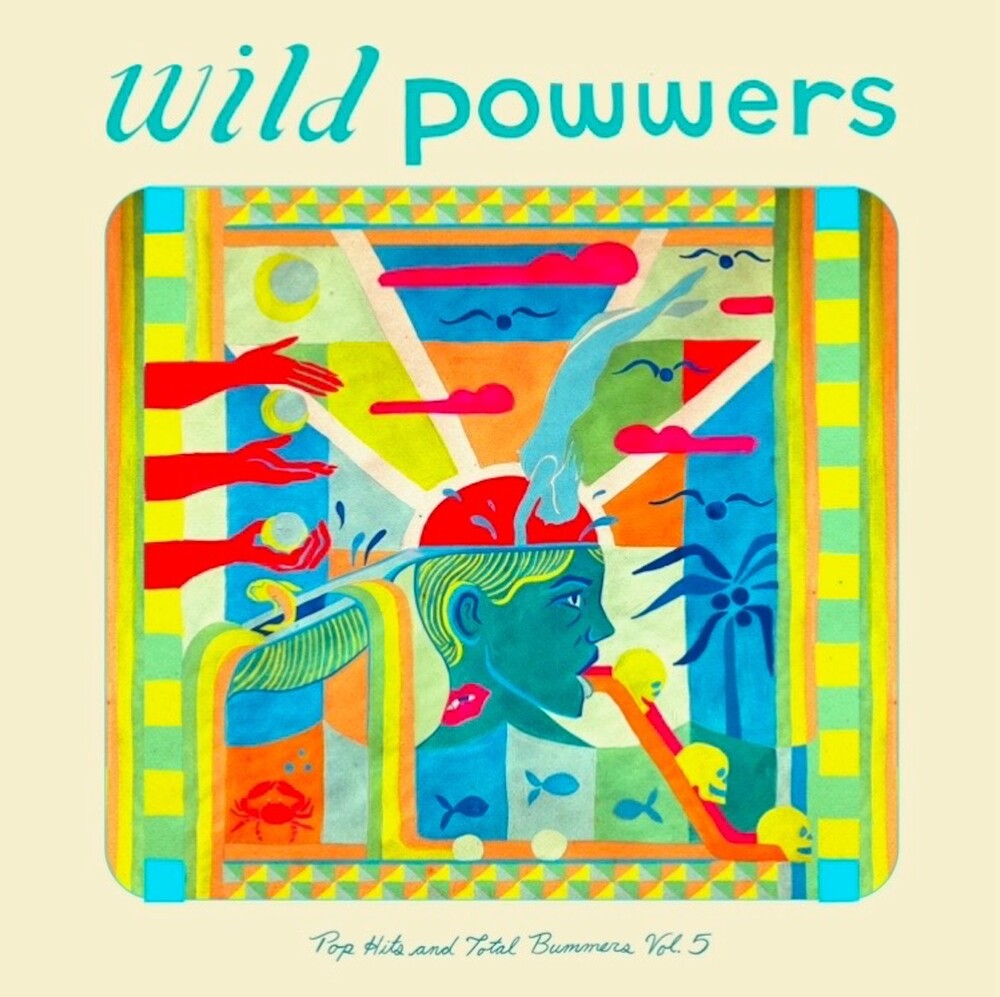 Wild Powwers - Pop Hits & Total Bummers 5 [Colored Vinyl] (Grn) Vinyl Record