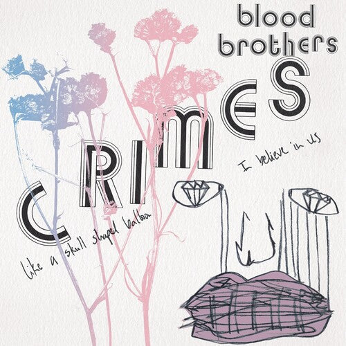 The Blood Brothers - Crimes (20th Anniversary Collector's Edition) [Bubblegum Pink & Baby Blue] Vinyl Record