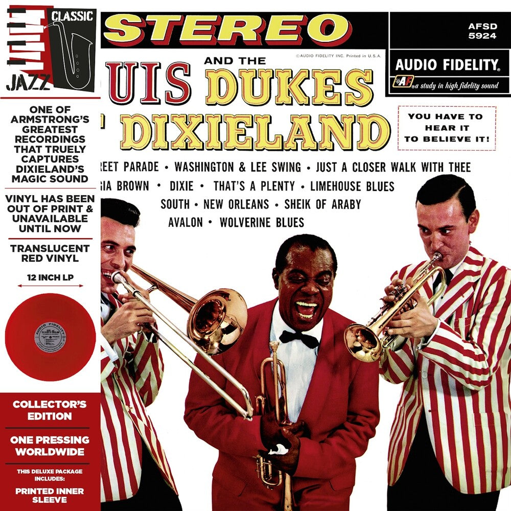 Louis Armstrong - Louis Armstrong & The Dukes Of Dixieland [Colored Vinyl] Vinyl Record