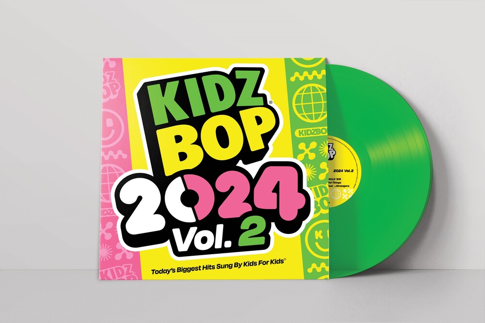 KIDZ BOP Kids - KIDZ BOP 2024 Vol. 2 [Colored Vinyl] (Grn) Vinyl Record