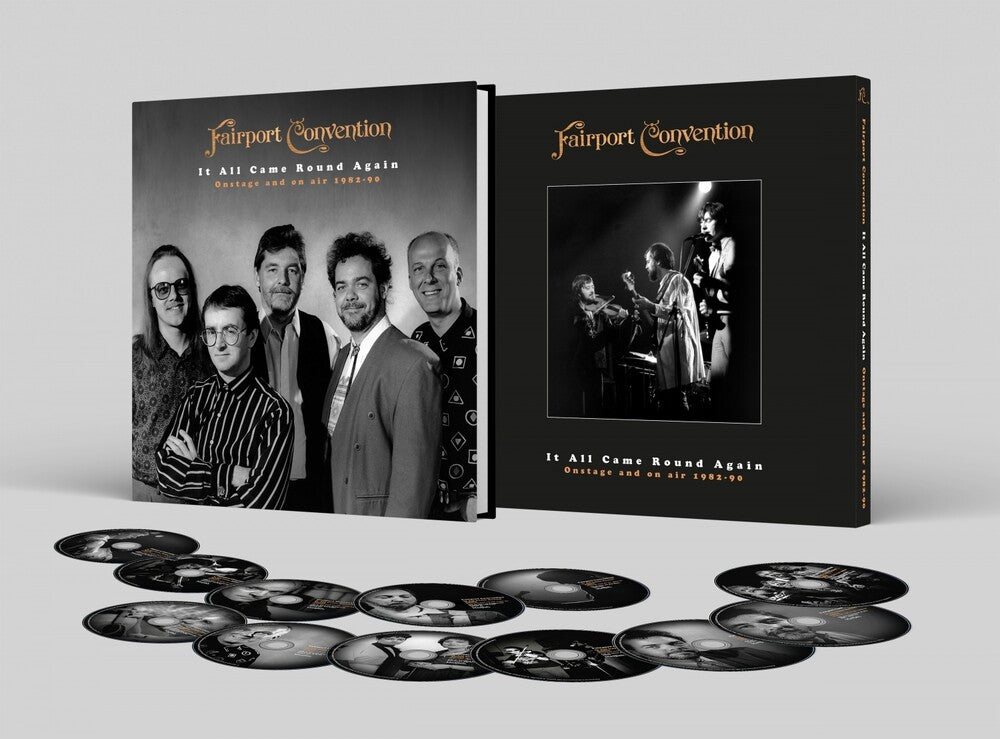 the album cover for Fairport Convention - It All Came Round Again: Onstage & On Air 1982-90