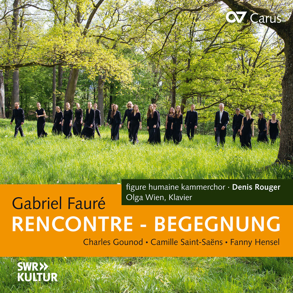 the album cover for Faure / Goundoud / Hensel / Wien - Rencontre Begegnung