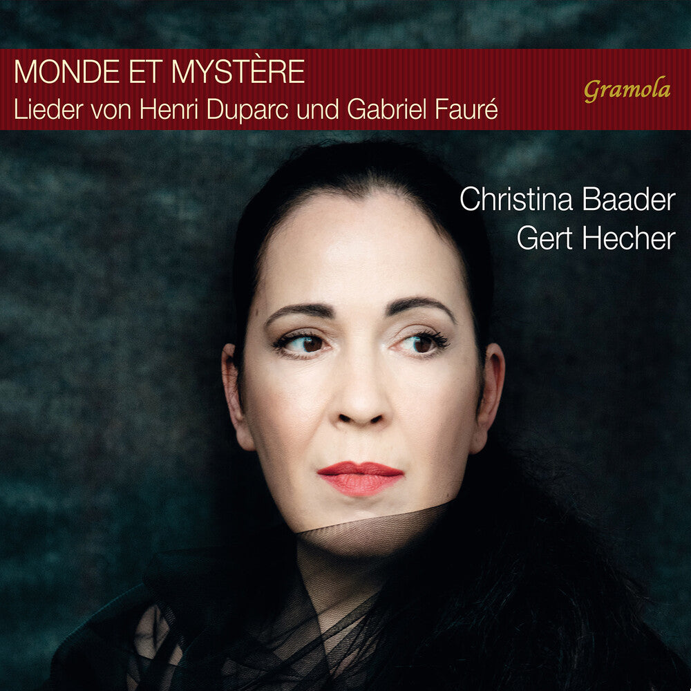 the album cover for Duparc / Faure / Hecher - Monde Es Mystere