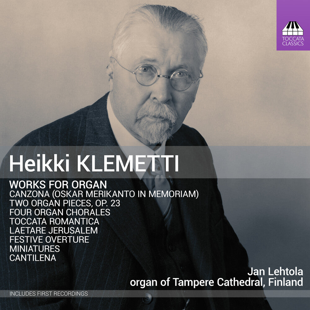 the album cover for Klemetti / Lehtola - Works For Organ
