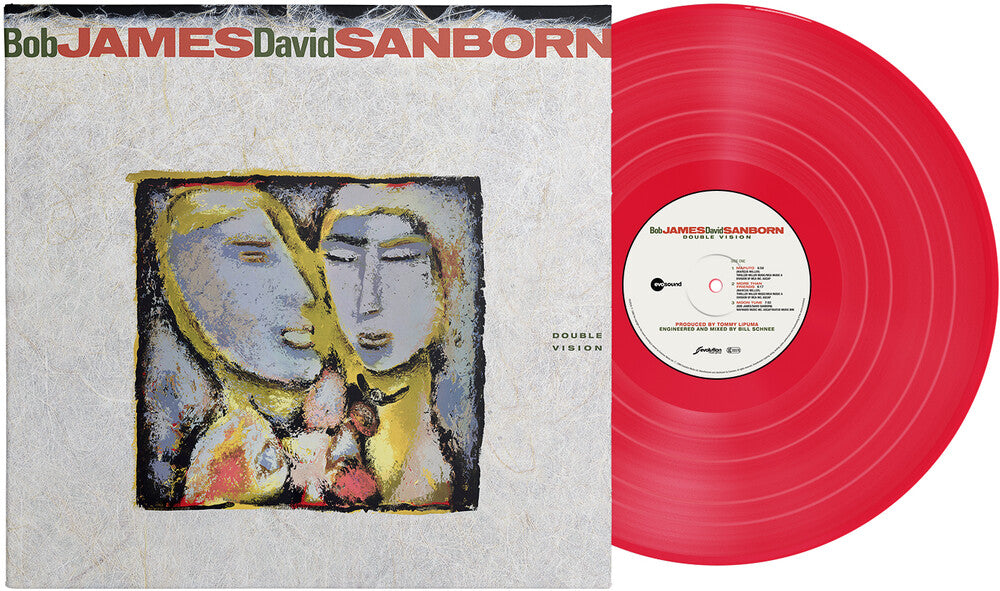 Bob James  / Sanborn,David - Double Vision - Red [Colored Vinyl] [Clear Vinyl] (Red) Vinyl Record