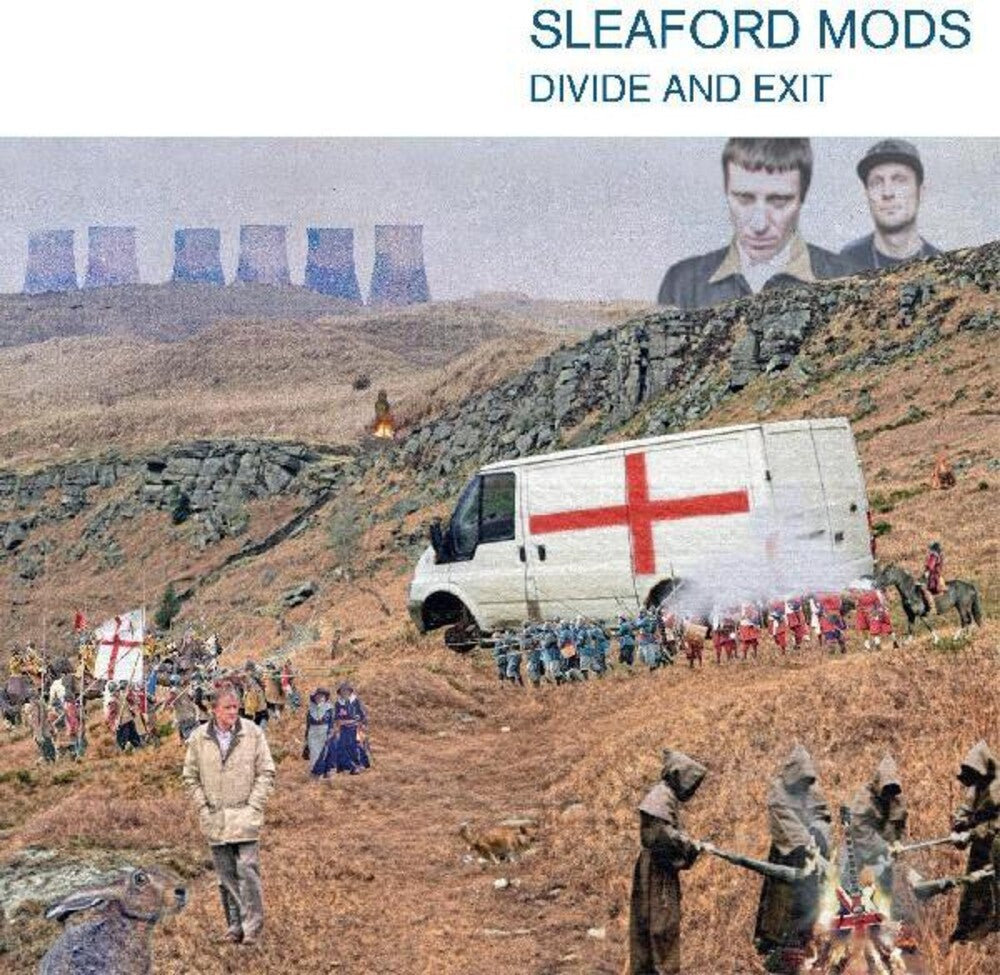 Sleaford Mods - Divide And Exit (Bonus Track) [Colored Vinyl] (Red) Vinyl Record
