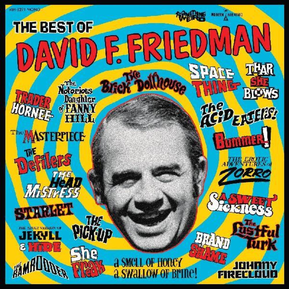 Something Weird (W/Dvd) - Best Of David F. Friedman (W/Dvd) [LP] Vinyl Record
