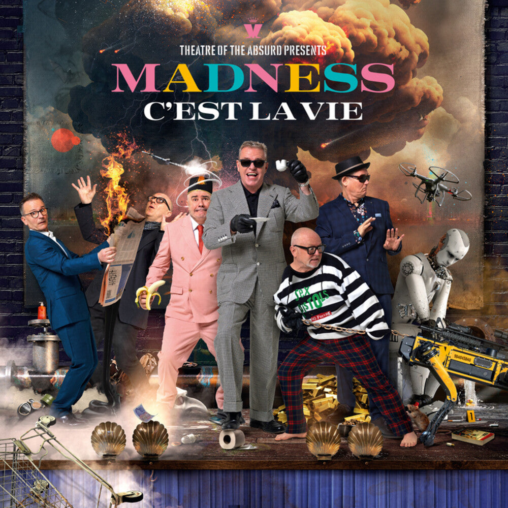 the album cover for Madness - Theatre Of The Absurd Presents C'est La Vie