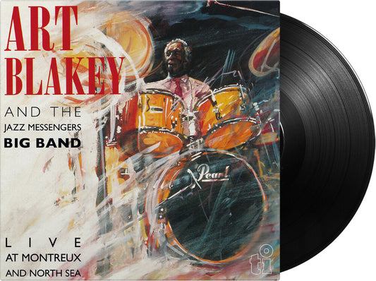 Art Blakey  & The Jazz Messengers Big Band - Live At Montreux & North Sea (Blk) [180 Gram] (Hol) Vinyl Record