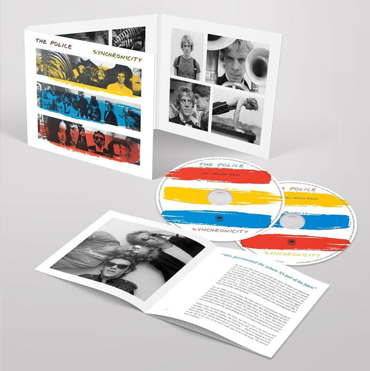 the album cover for The Police - Synchronicity - [Deluxe 2 CD]