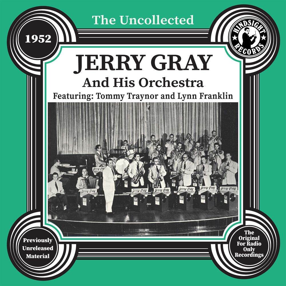 the album cover for Gray ,Jerry And His Orchestra - Uncollected: Jerry Gray And His Orchestra - 1952