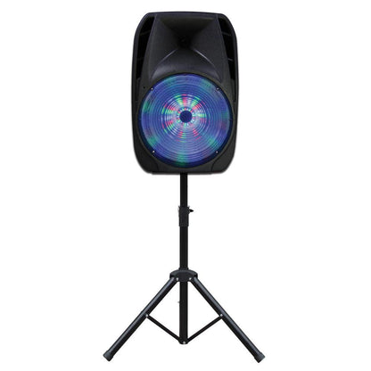 Supersonic 15" Professional Bluetooth Speaker with Tripod Stand (IQ-4415DJBT)