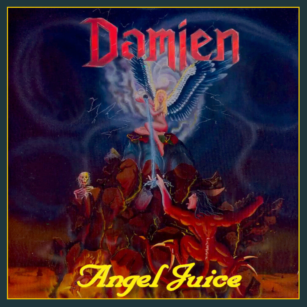 the album cover for Damien - Angel Juice (Bonus Dvd)