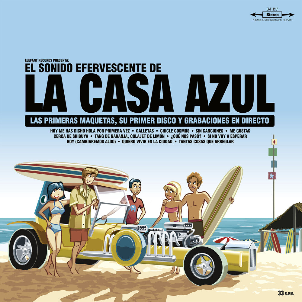 El Sonido Efervescente De La Casa Azul (Blue) [LP] Vinyl Record
