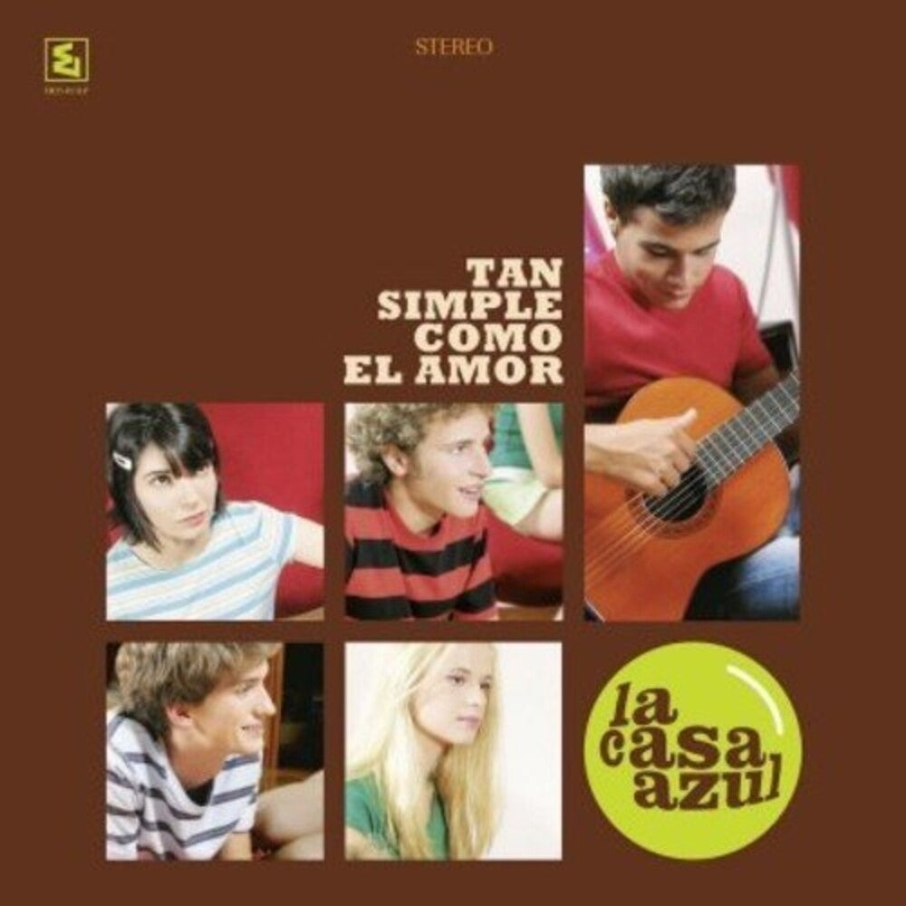 La Casa Azul - Tan Simple Como El Amor [Colored Vinyl] [Limited Edition] (Red) [Reissue] Vinyl Record