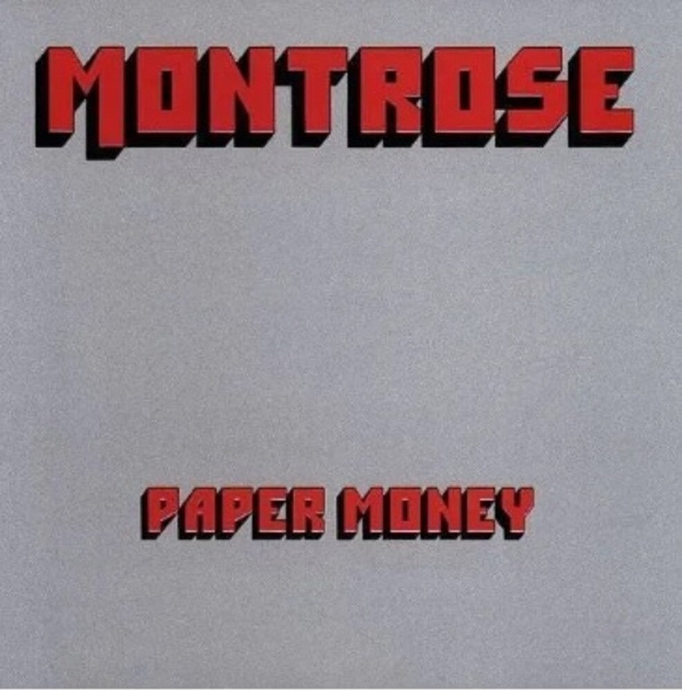 Montrose - Paper Money (Aniv) [LP] Vinyl Record