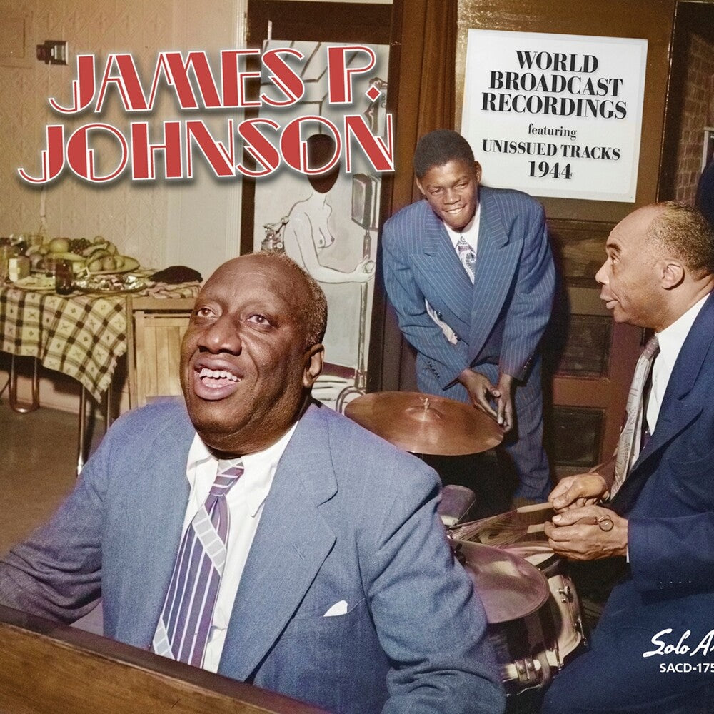the album cover for James Johnson  P - Broadcast Recordings 1944 [Reissue]