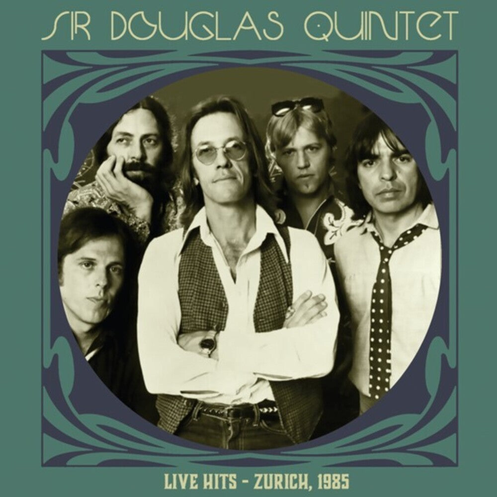 Sir Douglas Quintet - Live Hits: Zurich 1985 [Clear Vinyl] (Grn) (Uk) Vinyl Record