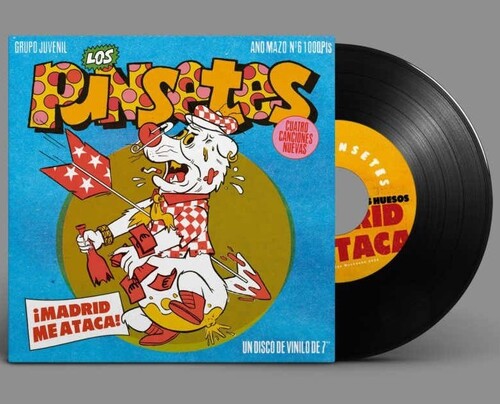 Los Punsetes - Madrid Me Ataca - Vinyl Record