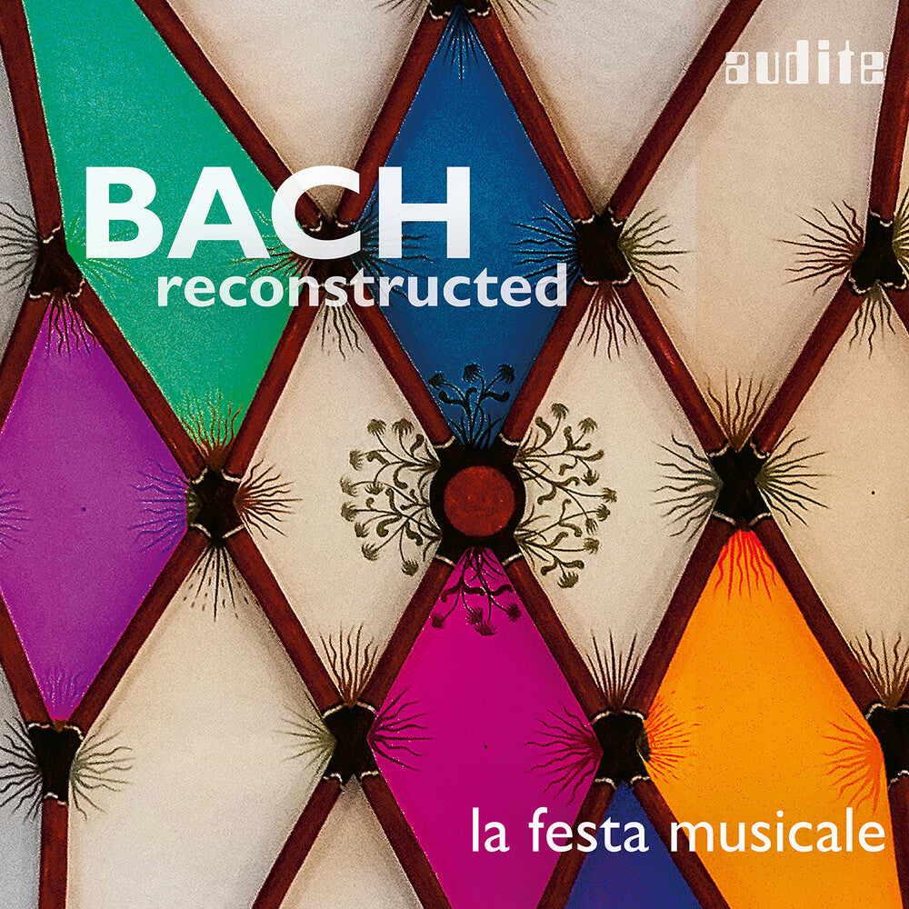 the album cover for J Bach .S. / Harer - Bach Reconstructed