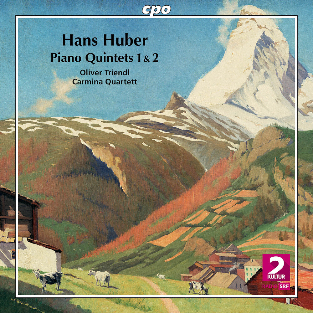 the album cover for Huber / Triendl / Carmina Quartett - Piano Quintets 1 & 2