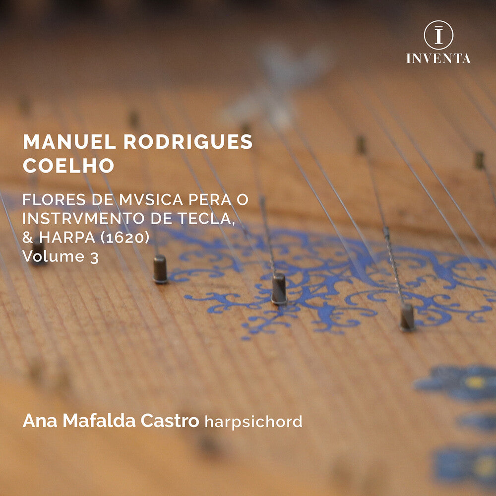 the album cover for Coelho / Castro - Flores De Musica Pera O Instrumento De Tecla