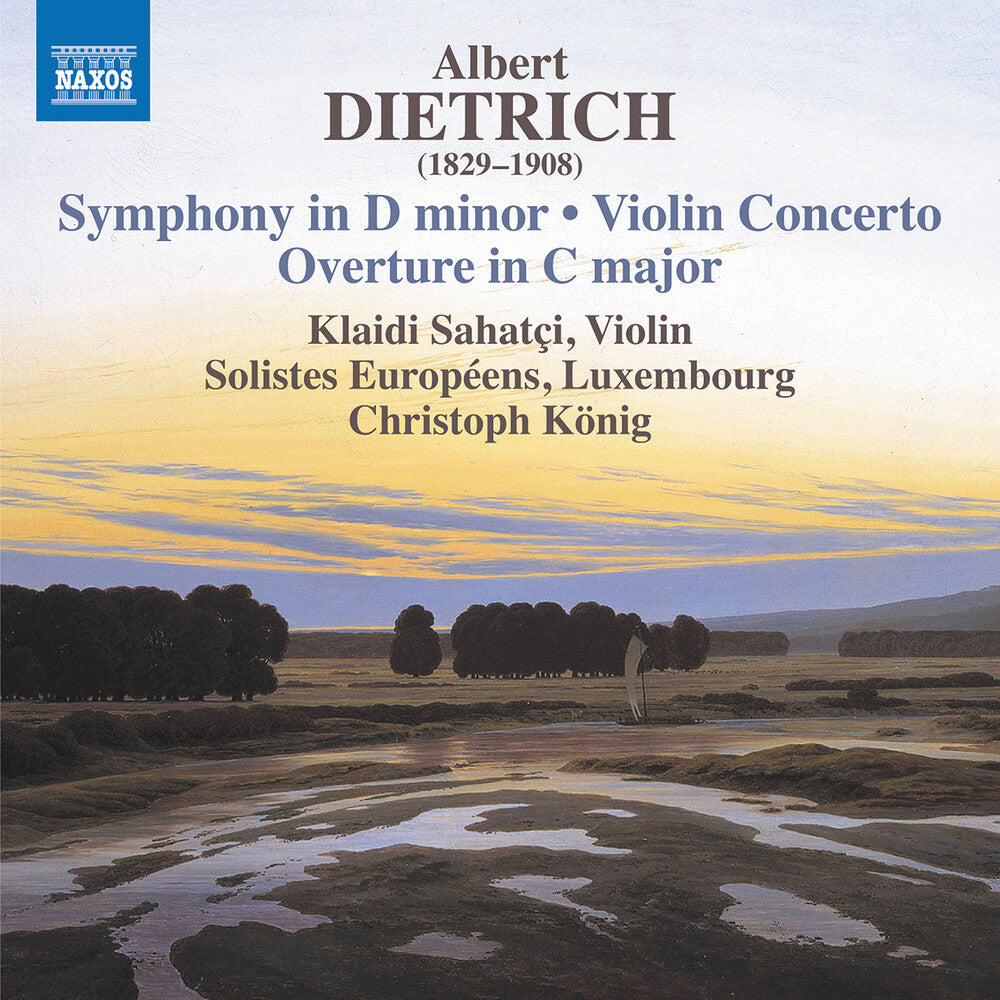 the album cover for Dietrich / Sahatci / Konig - Violin Concerto Symphony In D Minor