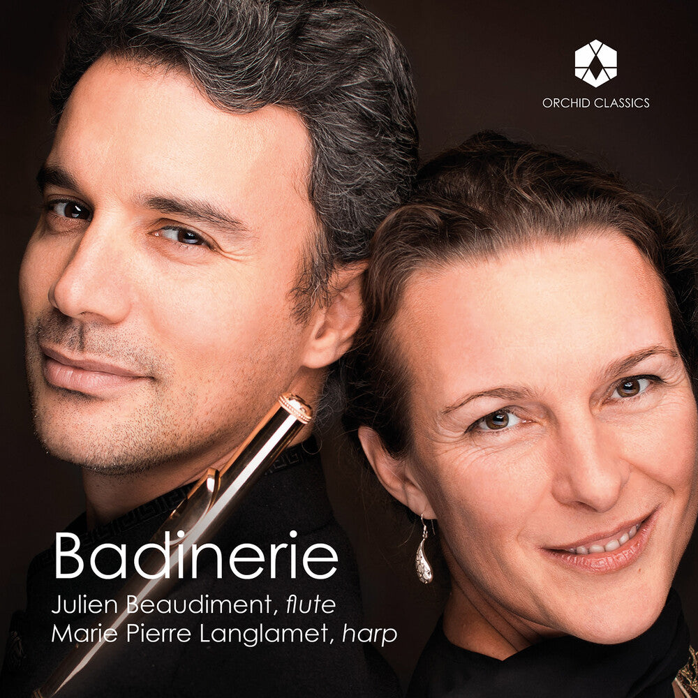 the album cover for J Bach .S. / Debussy / Beaudiment - Badinerie