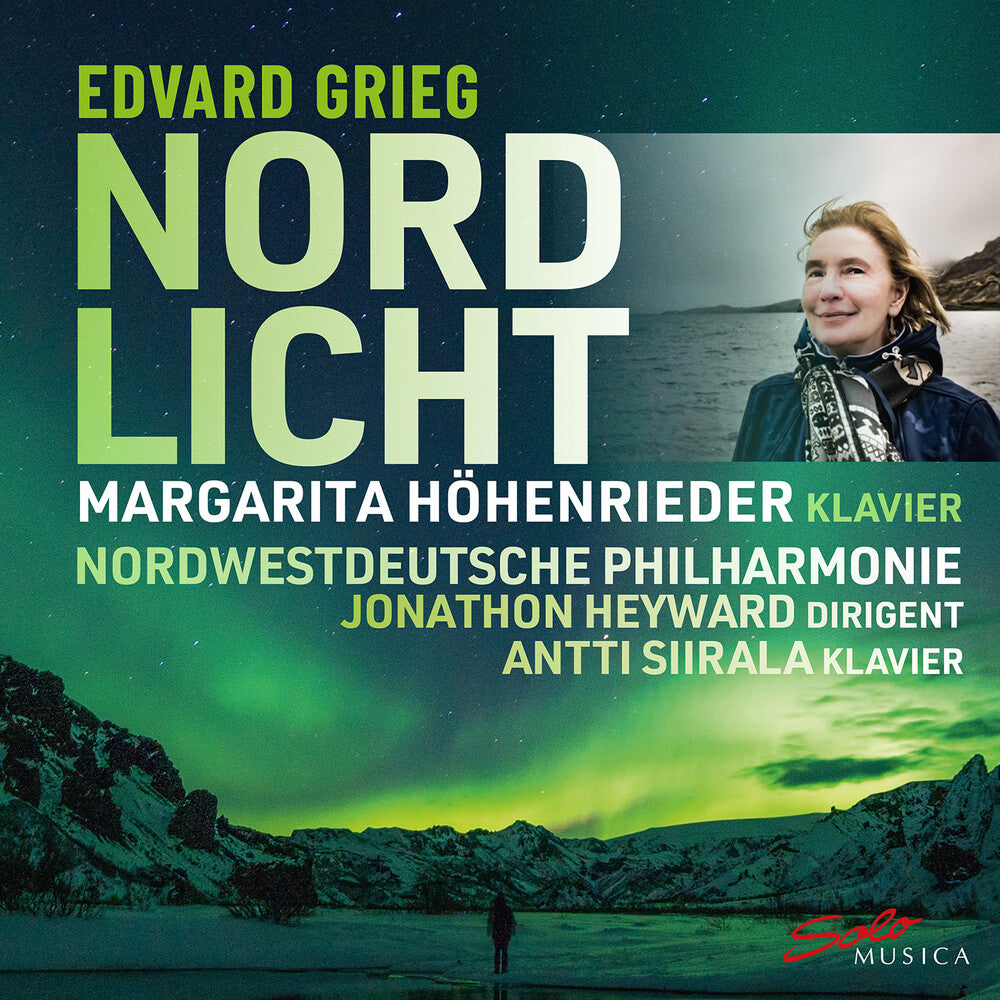 the album cover for Grieg / Ragnarsson / Hohenrieder - Nordlicht