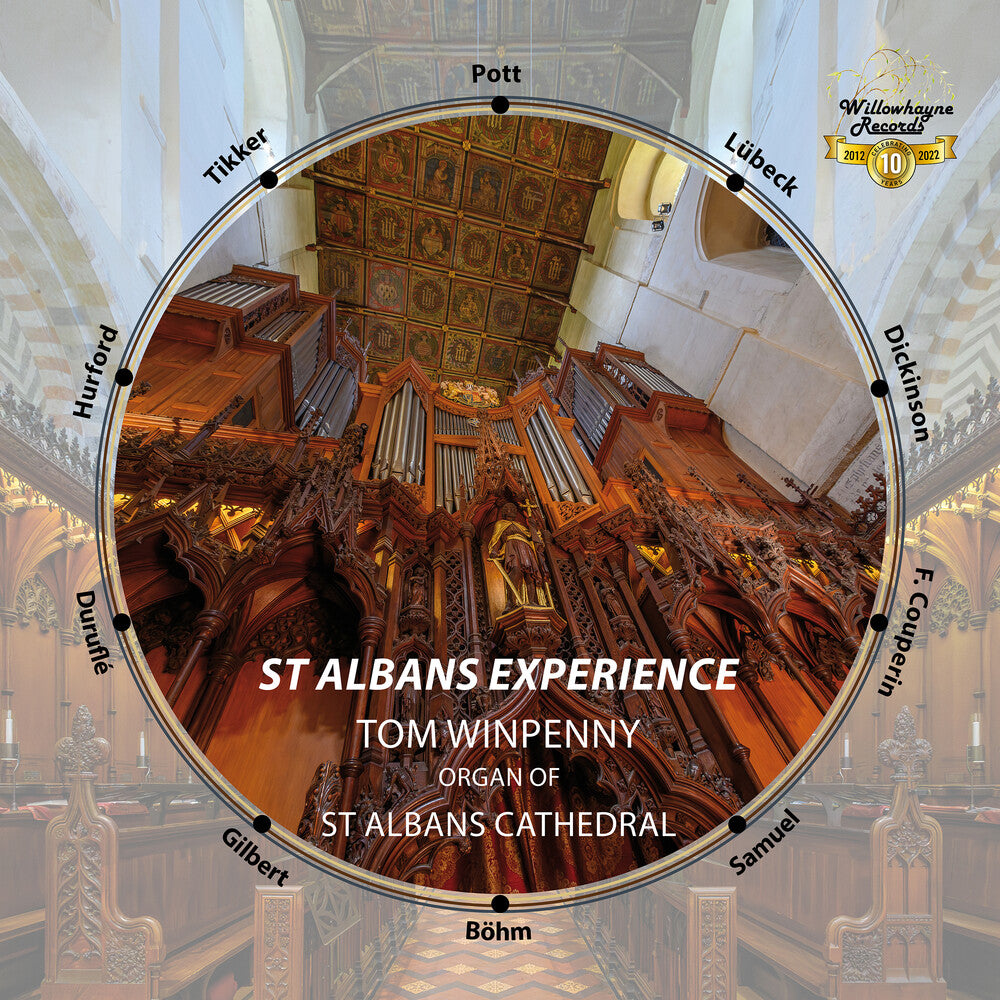 the album cover for Bohm / Couperin / Winpenny - St Albans Experience