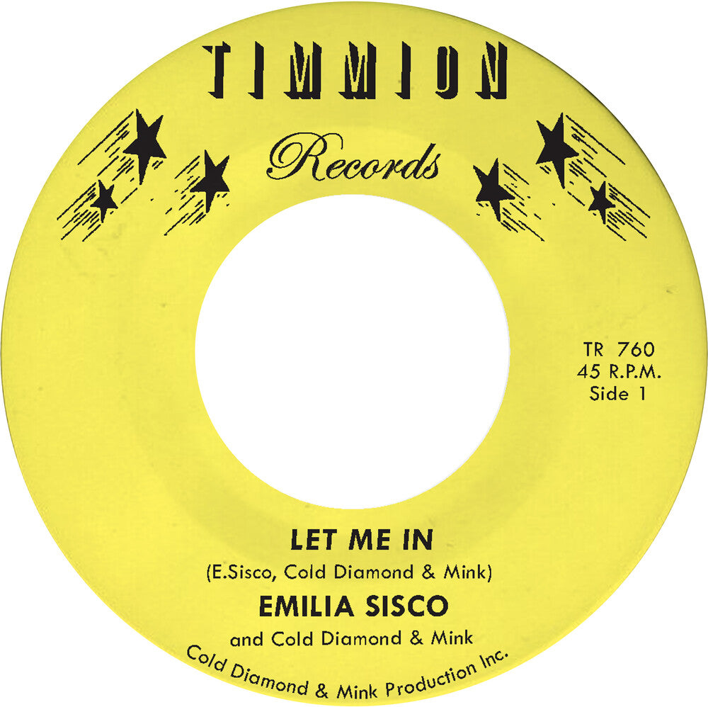the album cover for Cold Diamond & Mink / Emilia Sisco - Let Me In