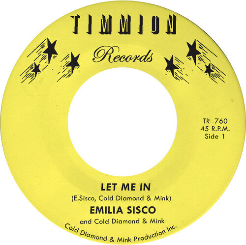 Cold Diamond & Mink / Sisco,emilia - Let Me In - Vinyl Record