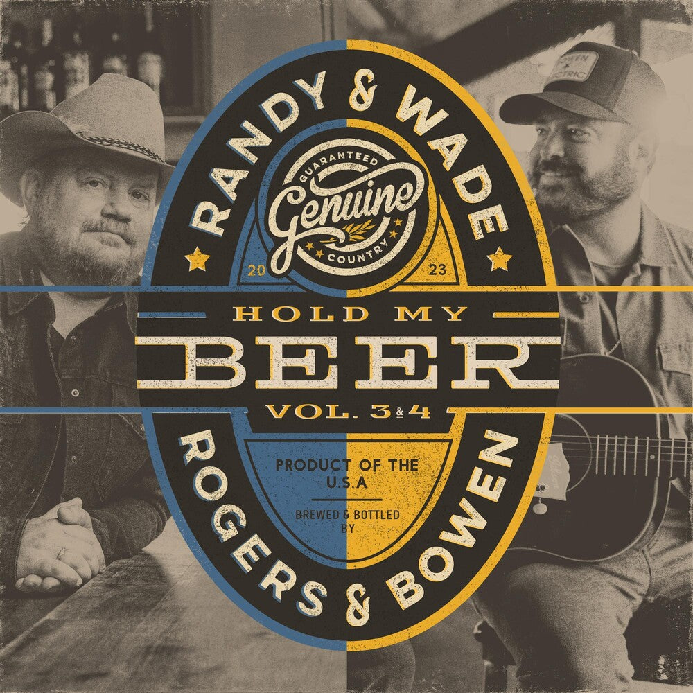 Randy Rogers & Wade Bowen - Hold My Beer, Vol. 3 + 4 [LP] Vinyl Record