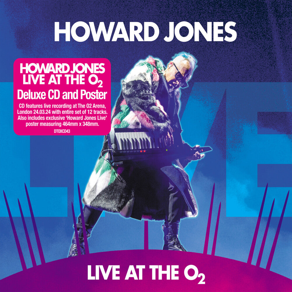 the album cover for Jones Jones - Live At The O2 (Uk)